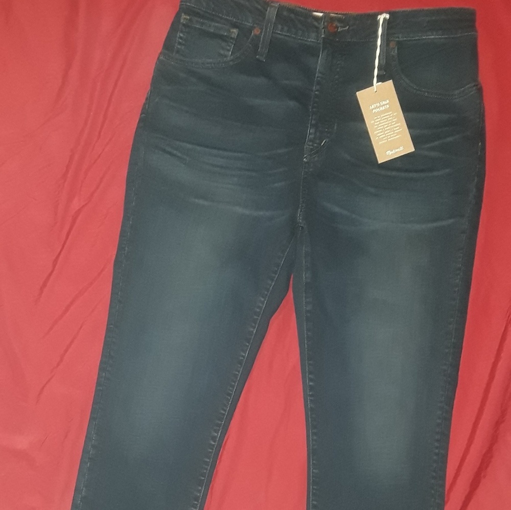 Madewell curvy high-rise skinny jeans